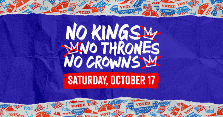Guilderland Indivisble NO KINGS: VOTE EARLY