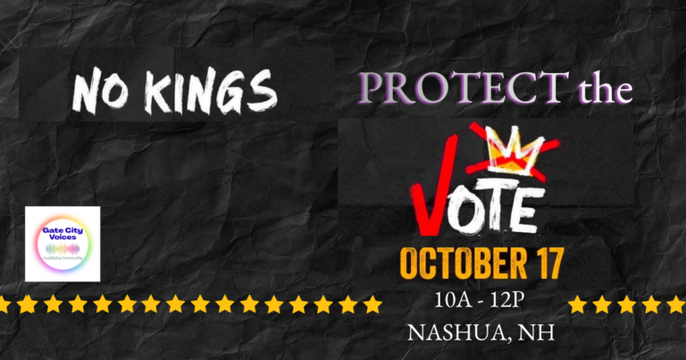 No Kings: Protect The Vote Rally