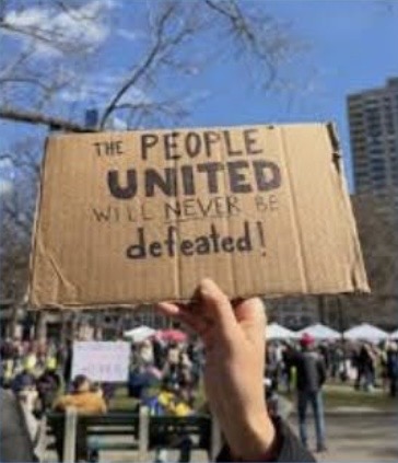 Solidarity Sidewalk Saturday