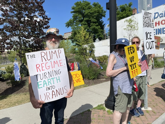 No Kings in Kingston Weekly Rally & Food Drive
