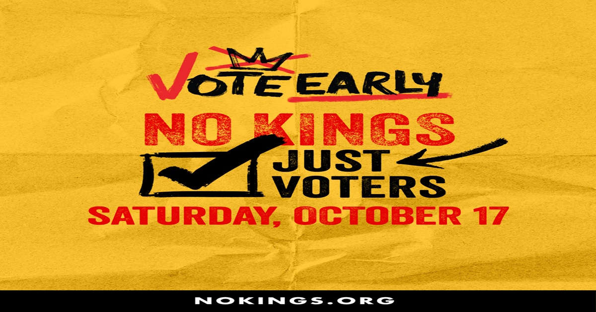 No Kings: Vote Early
