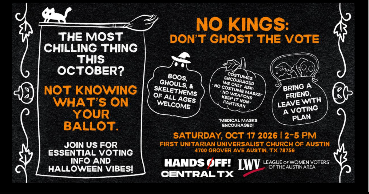 No Kings: Don't Ghost The Vote