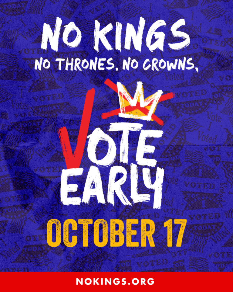 No Kings: Vote Early - Twin Cities, Minnesota