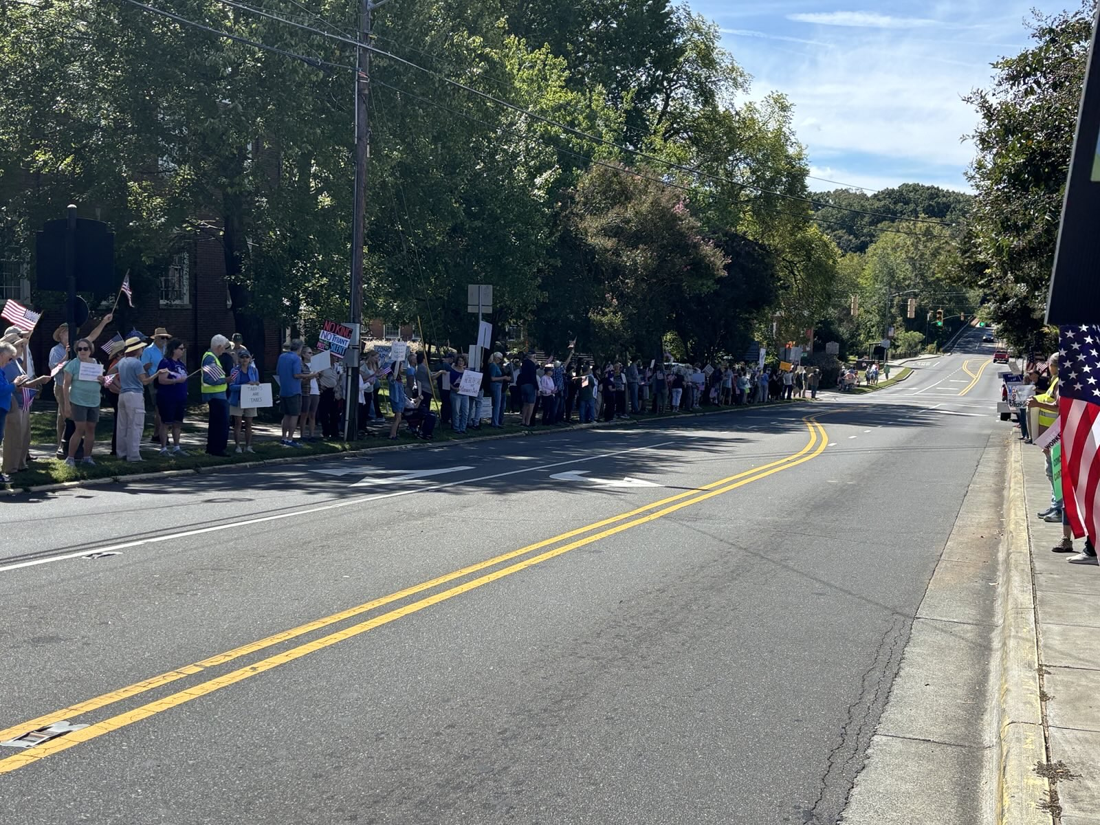 Defend Democracy Saturdays: Concerned Carolinians Hillsborough