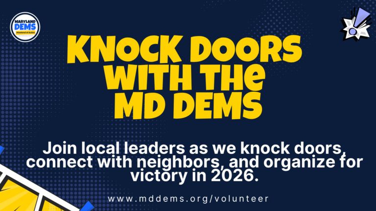 Weekend of Action: Knock Doors in Prince George's!