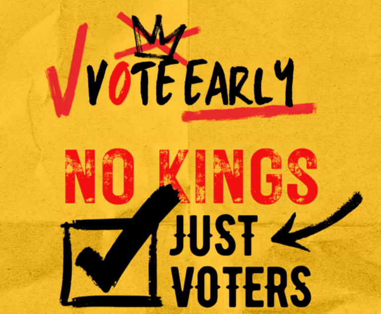 No Kings Rally: Voter Reg TEAM